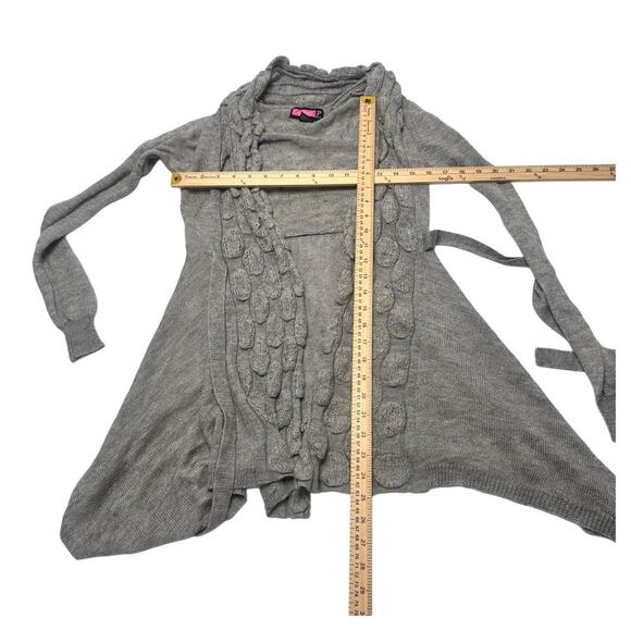 Say What Made In USA Longline 2000s Vintage Grey Belt To Wrap In Size Women’s M - Picture 3 of 4